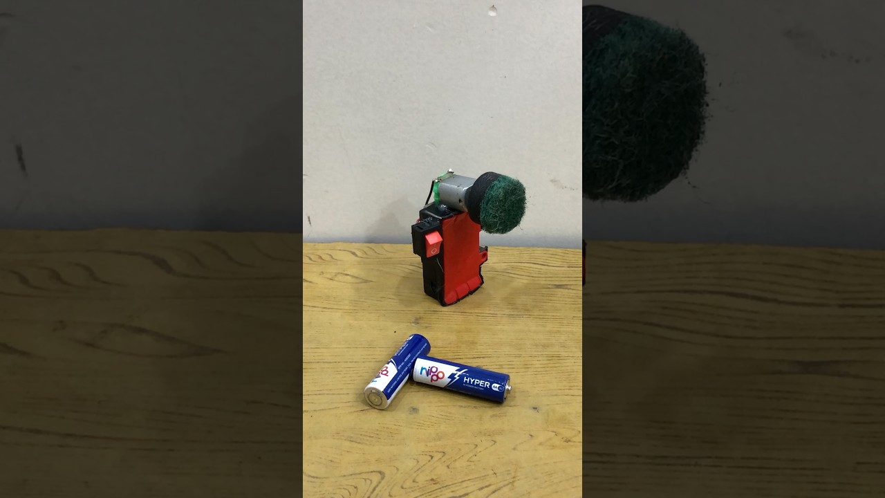 Life hacks useful rust remover | life hacks with dc motor