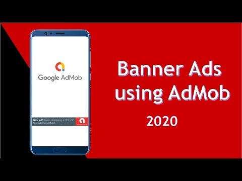 How to implement AdMob Banner Ads in Android Studio | Banner Ads using AdMob in 2020 #admob