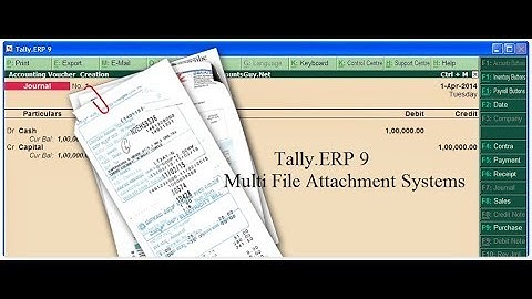 wow Docoments Attachment module in Tally.ERP 9