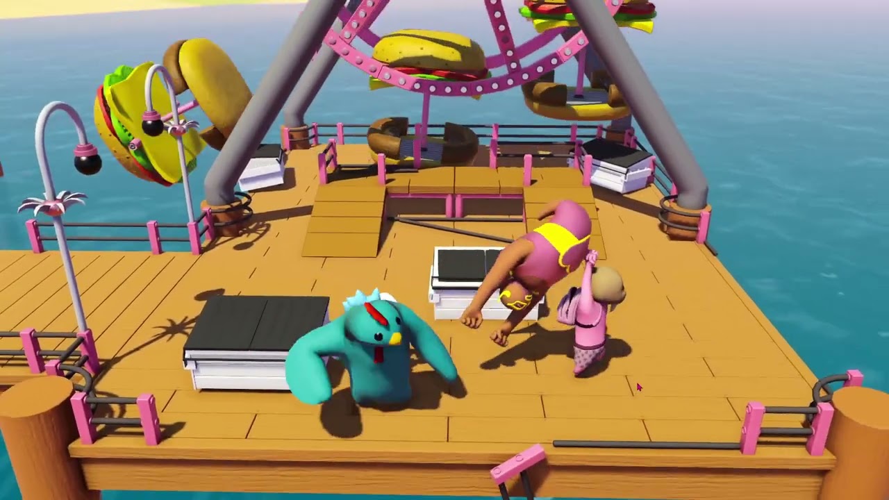 Gang Beasts with my Sister