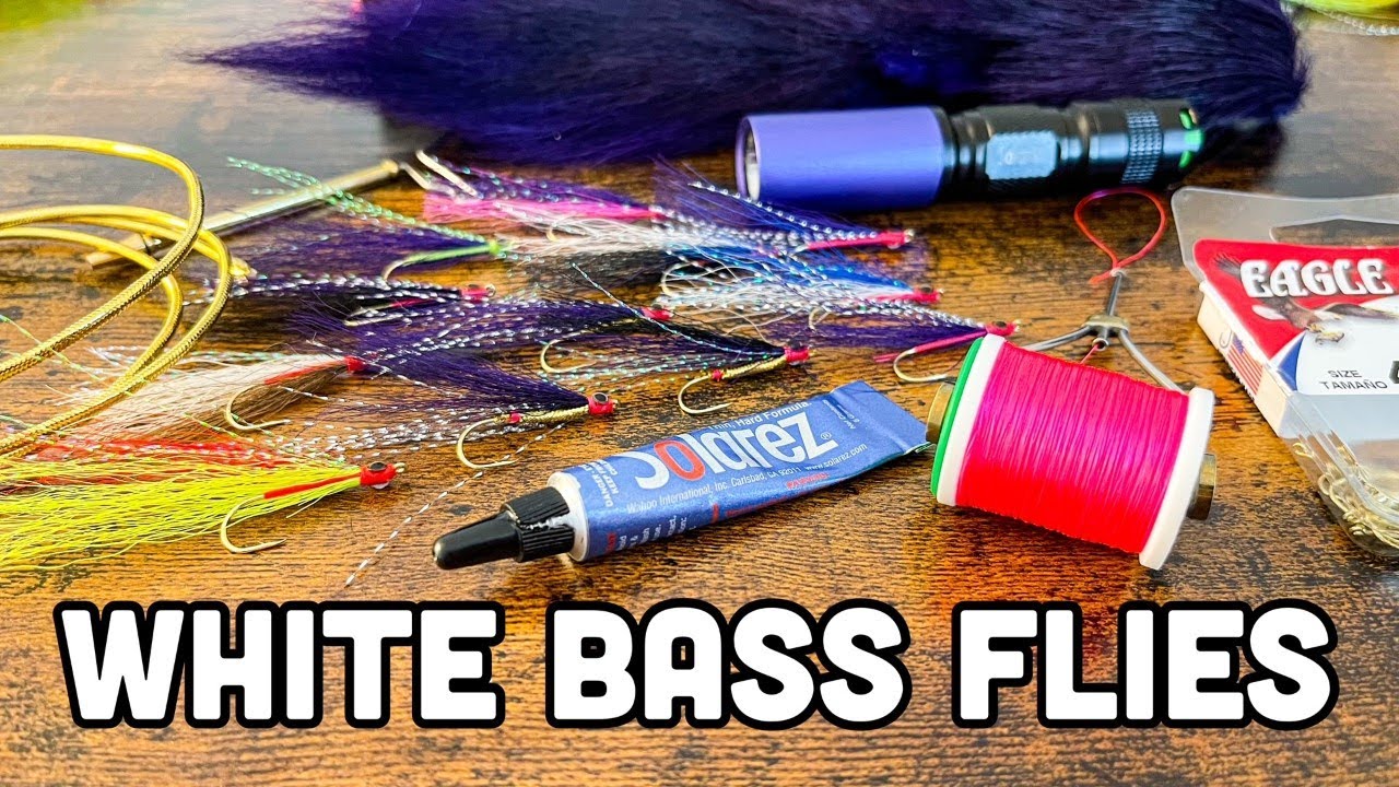 How To Tie White Bass Flies 
