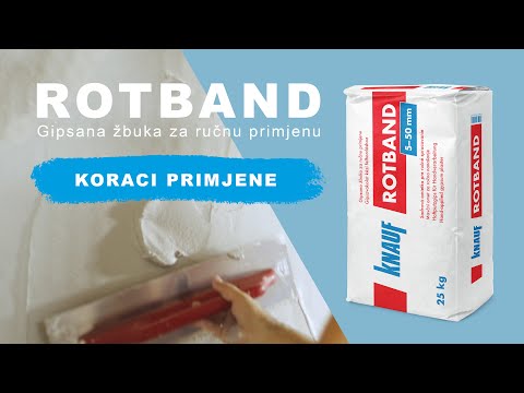 Rotband - Gipsana žbuka za ručnu primjenu