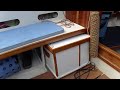 Perfect galley box for dinghy cruising