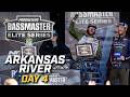 Top 10 Weigh-in at the Arkansas River Bassmaster Elite