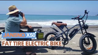 'EBIKE under $900, Jansno X50 Electric Bike 20' x 4.0 Fat Tires