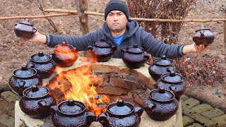 Шурпа в горшочках от Яшарбека | Куза шурпа | Shurpa in pots from Yasharbek