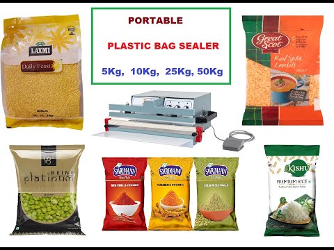Plastic Bag Sealing machine 5kg  10kg  25kg  Bulk bag sealing machine