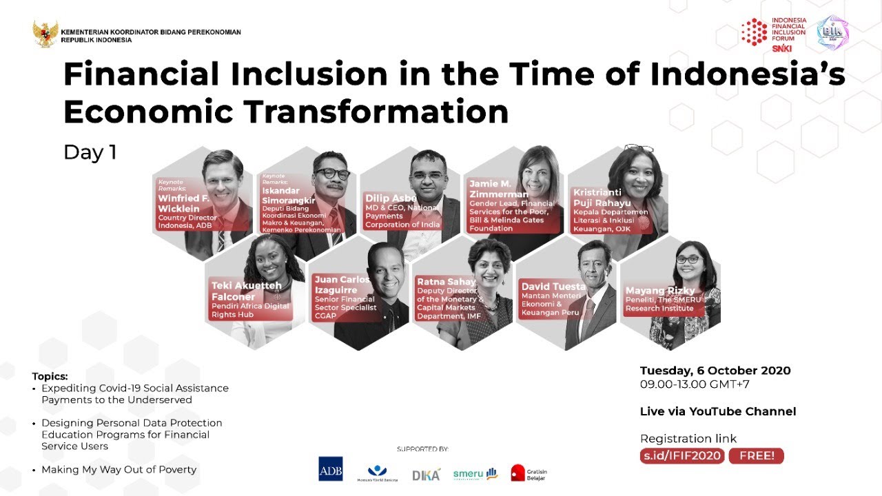 Indonesia Financial Inclusion Forum 2020 - YouTube