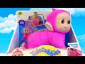 TIDDLYTUBBIES Toys Compilation Shuffle Crawling Ping BABY TELETUBBIES!