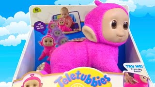 TIDDLYTUBBIES Toys Compilation Shuffle Crawling Ping BABY TELETUBBIES!