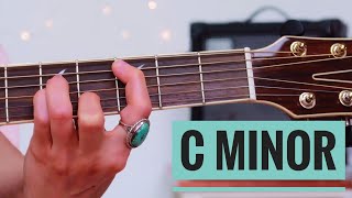 C minor (Cm) Chord | Beginner Guitar Lesson chords