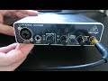 Behringer U-Phoria UMC22 - Alternate Driver Test