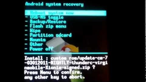 Installing Cyanogen 7 Optimus V Tutorial