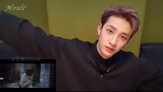 《Chan’s room reaction》Stray Kids Bang Chan reacts to GOT7-Miracle | Chan’s dinosaur