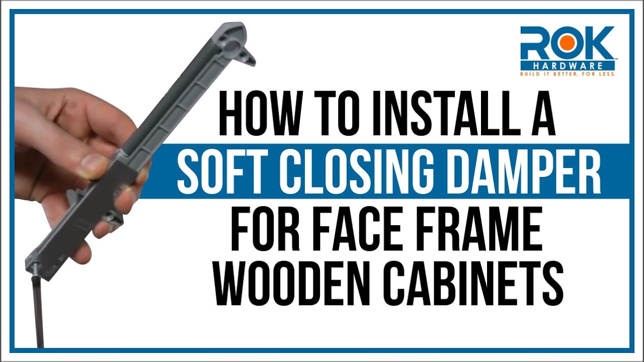 Rok Hardware Soft Close Cabinet Drawer Damper Cabinets Matttroy