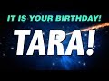 HAPPY BIRTHDAY TARA! This is your gift.