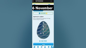 Yaytsogram cipher code November 6 #Yaytsogram #yaytsogramcipher #ciphercodes #ciphertext #airdrop