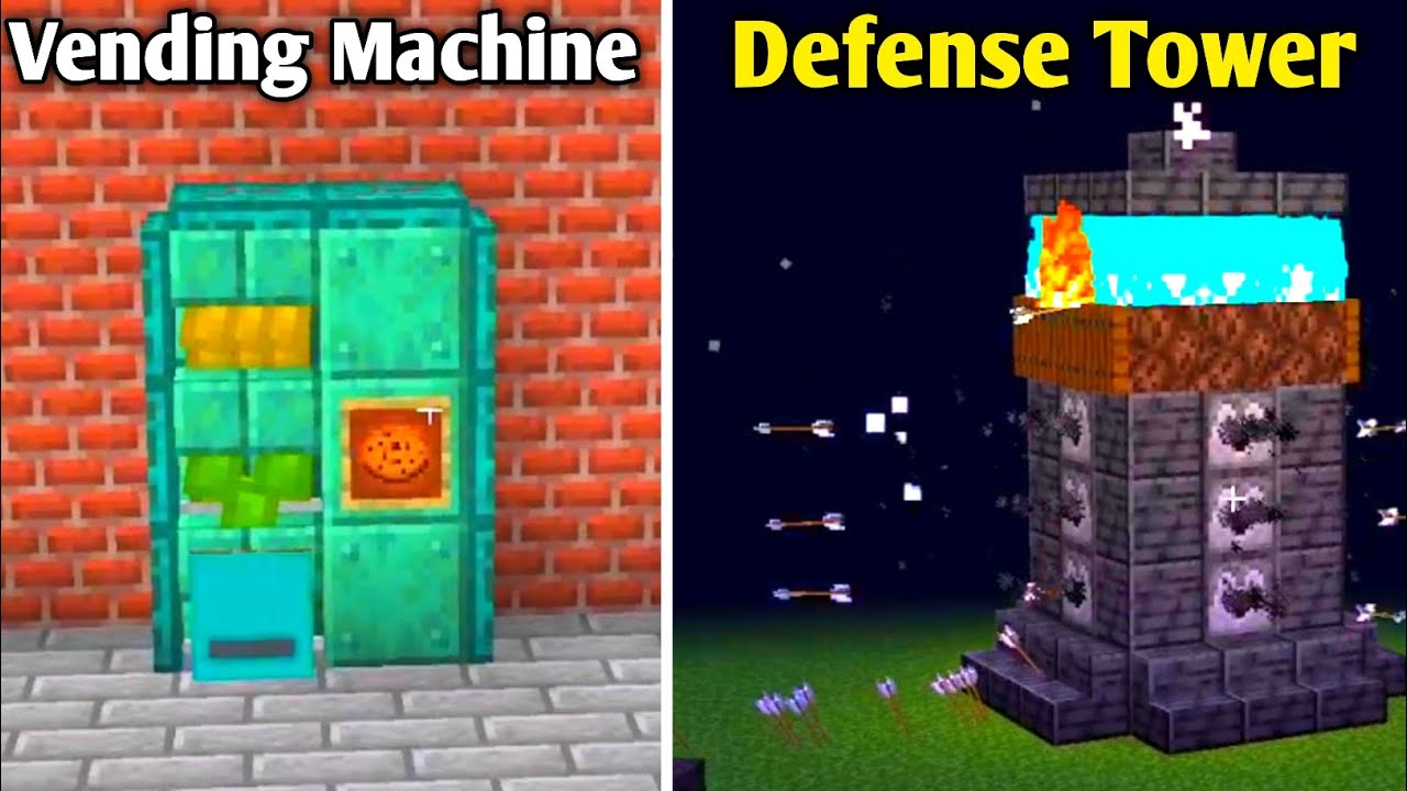 TOP 2 New Redstone Builds That Will Blow Your Mind! [Minecraft] - YouTube