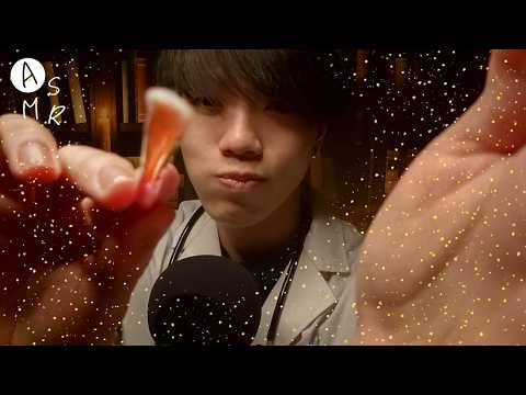 ASMR ｜Removing the pollen from your face🦠 Scratching, Roleplay【花粉症】顔に付着した花粉を落としていく🦠  スクラッチング/ロールプレイ
