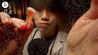 ASMR ｜Removing the pollen from your face🦠 Scratching, Roleplay【花粉症】顔に付着した花粉を落としていく🦠  スクラッチング/ロールプレイ