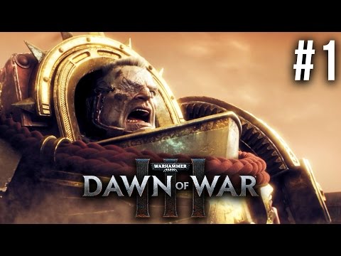 DAWN OF WAR 3 Gameplay Walkthrough Part 1 - MISSION 1 (FULL GAME)