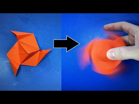 Şişirme Topaç | Origami Blow Topaç Nasıl Yapılır | Kağıt Beyblade