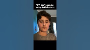 Thumbnail of You’re caught eating Takis in class