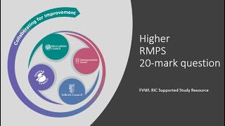 FVWL RIC Higher RMPS 20 Mark Question