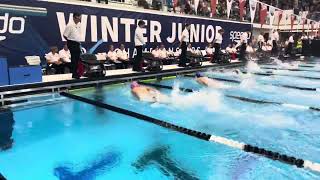 Marshall Odom  Speedo Winter Jr Nationals Finals  100 Fly  47.82