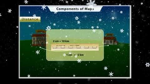 COMPONENTS OF MAPS CLASS VI , (GEOGRAPHY)