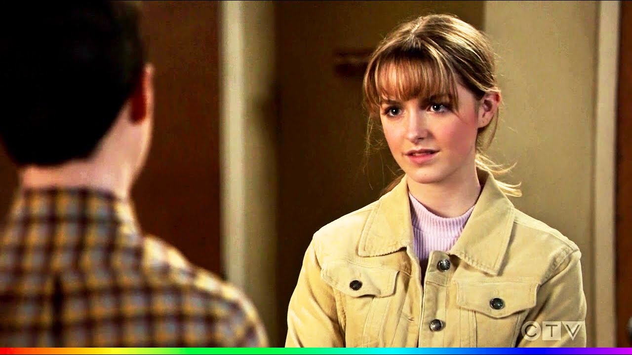Download Paige (McKenna Grace) secretly likes Sheldon | Young Sheldon Season 5 "100th Episode"