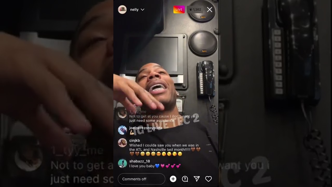 Nelly IG LIVE 9/22/22