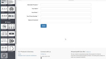 Odoo Create a Form in a website to capture as New Leads