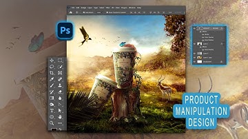 product manipulation photoshop tutorial ||photoshop || Art Gallery  ||social media post design