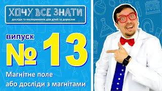 Магнітне поле або досліди з магнітами! Дивуйся та підписуйся