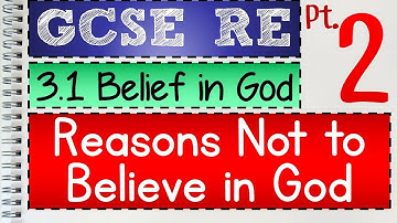 GCSE RS Unit 3.1 (Part 2 of 3) Reasons for Atheism | by MrMcMillanREvis