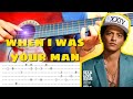 WHEN I WAS YOUR MAN - Bruno Mars | Fingerstyle Guitar TABS