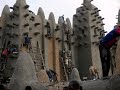 Des milliers de Maliens au replâtrage de la Grande Mosquée de Djenné