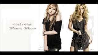 Shakira vs Avril Lavigne - Rock N Roll Whenever, Wherever (mashup)