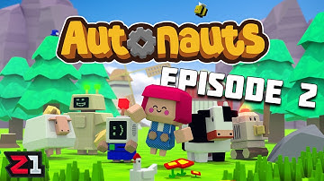 We Need MORE ROBOTS ! Automating Farming and Mining! Autonauts Gameplay Episode 2 | Z1 Gaming