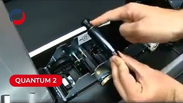 Evolis Quantum 2 | Install the ribbon