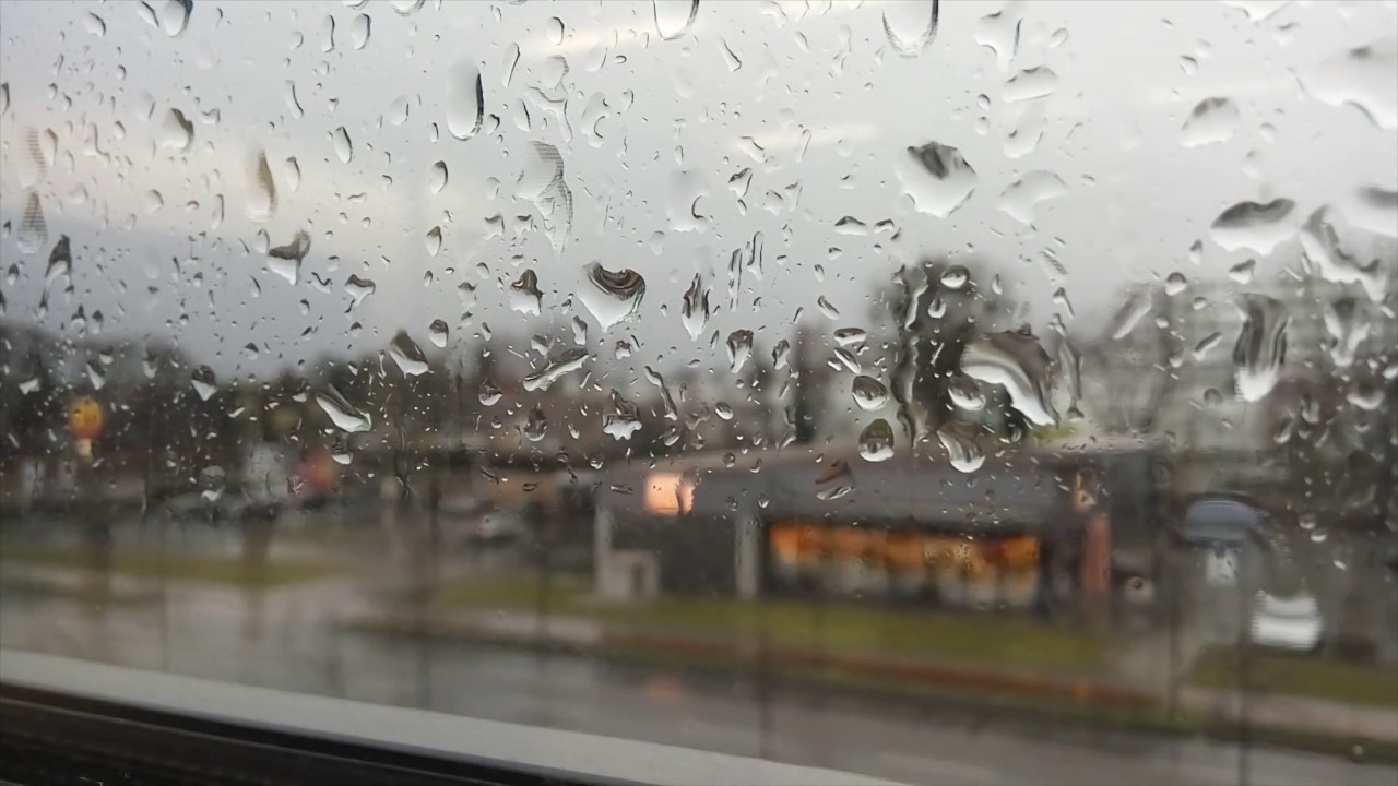 raindrops on a window 4k relaxing screensaver youtube