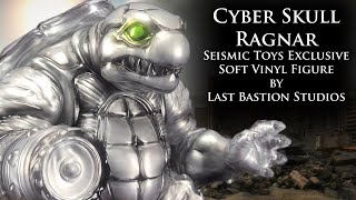 Cyber Skull Ragnar Seismic Toys Exclusive Soft Vinyl Figure by Last Bastion Studios screenshot 5