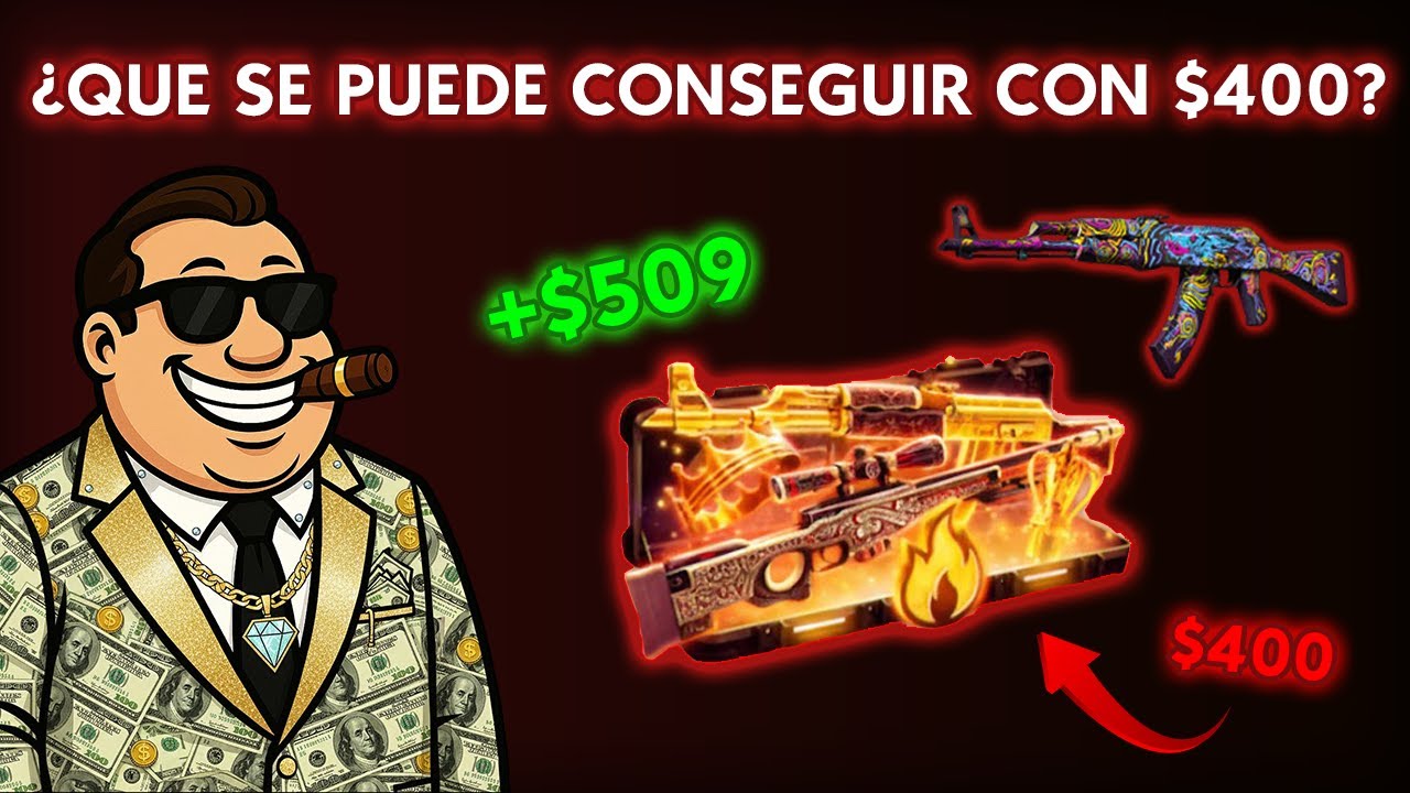 💰 ¿Qué se puede CONSEGUIR con $400 en SKINCLUB 🤔 + [SORTEO MENSUAL] 🎉