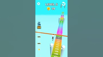 Stunt Rails Level 5 #stunt #rails #stuntrails #games #gamer #gaming #gameplay #gameshorts