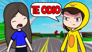 Melina y Pato Loco SE PELEAN en Brookhaven Roblox