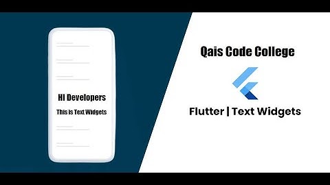Flutter Text Widget Explained Basic to Advance in Urdu Hindi| Styling, Properties & Fonts
