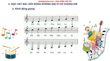 Giáo án powerpoint chủ đề 2 tiết 5: Học bài hát: Đời sống không ... | GA Âm nhạc 6 Kết nối tri thức