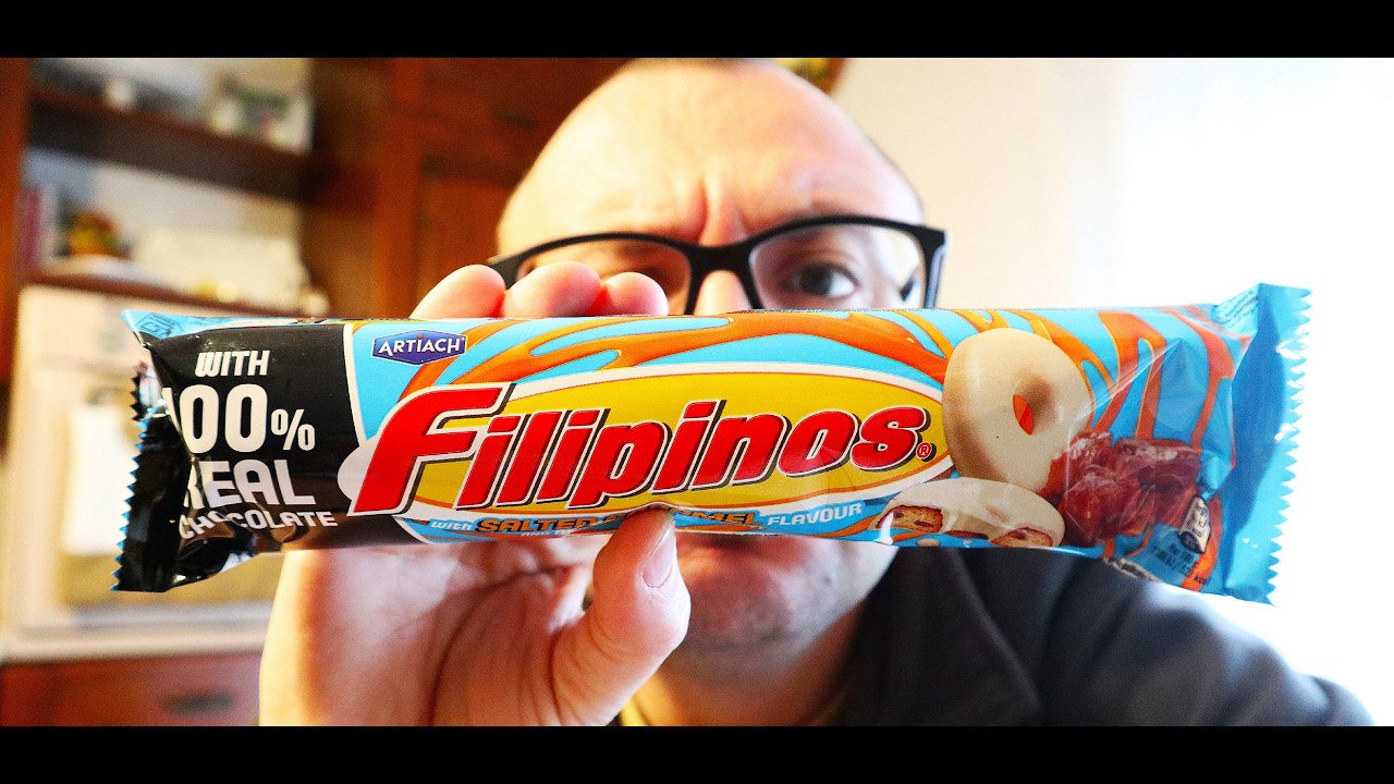 Ho provato il FILIPINOS gusto CARAMELLO SALATO !!