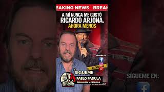 Ricardo Arjona mostró quien realmente es y arruinó su imagen en pocos minutos